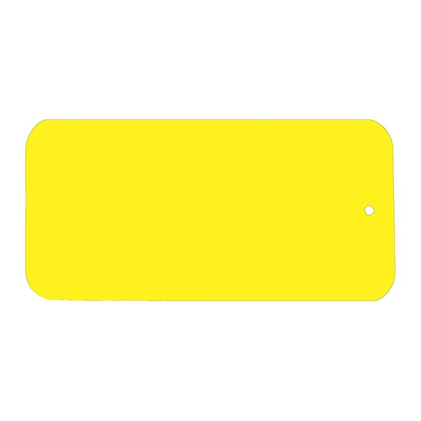 Blank Key Tag Shape DL