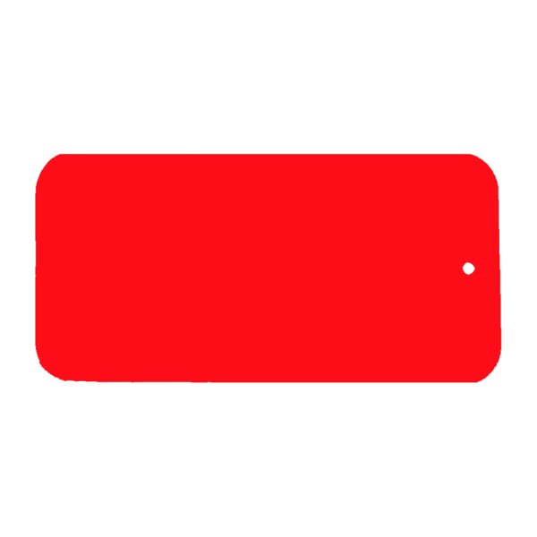 Blank Key Tag Shape DM