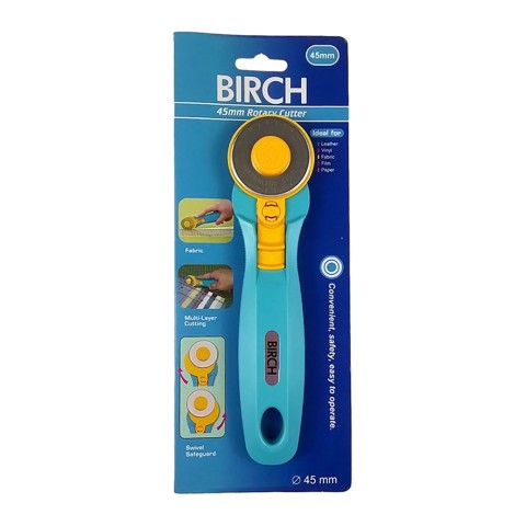 Birch 45mm Rotary Cutter With Stainless Steel Blade