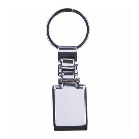 Wide Metal Bar Key Ring Ideal for Engraving