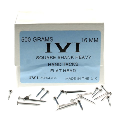 IVI Hvy Flat Head Tacks Square Shank
