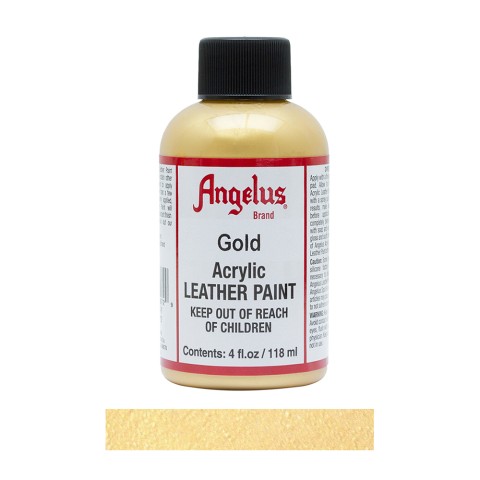 Angelus Metallic Acrylic Leather Paint Bottle