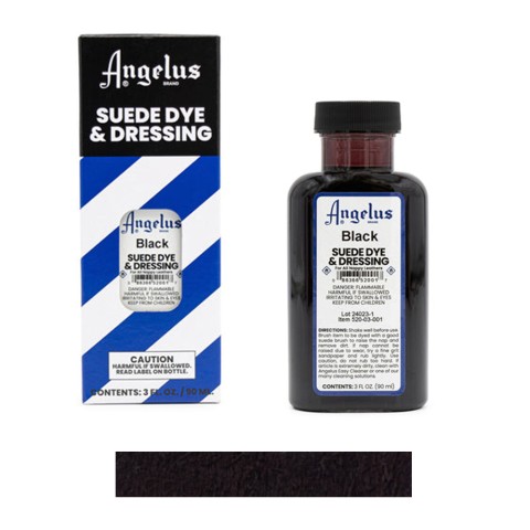 Angelus Suede Dye and Dressing, 3 fl oz/89ml Bottle
