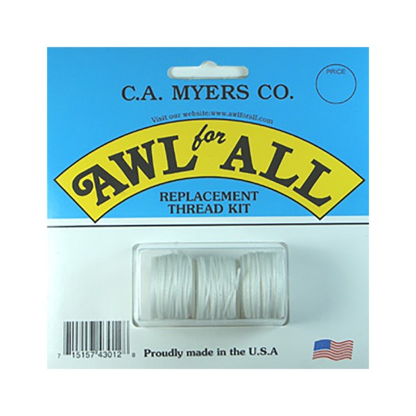 Myers Awl For All Waxed Thread 3 Spool Pack