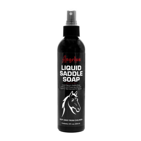Angelus Liquid Saddle Soap 8 oz Pump Action Aerosol