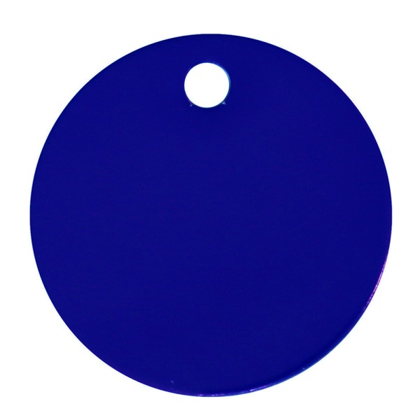 Aluminium Pet Tag Round Disc 20mm