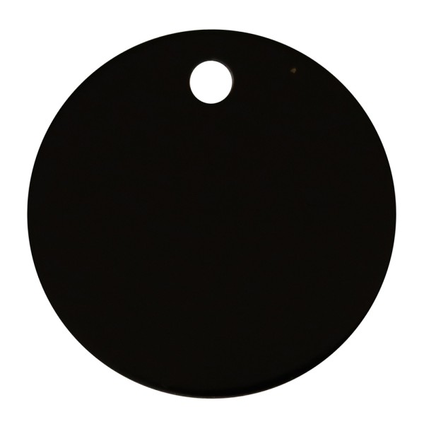 Aluminium Pet Tag Round Disc 25mm