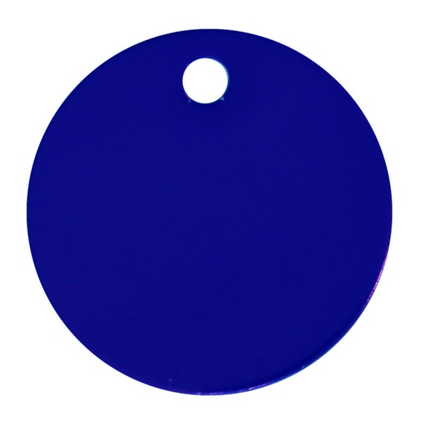 Aluminium Pet Tag Round Disc 30mm