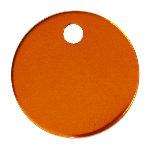 Aluminium Pet Tag Round Disc 40mm