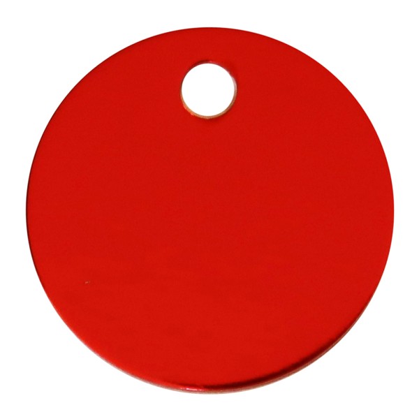Aluminium Pet Tag Round Disc 40mm