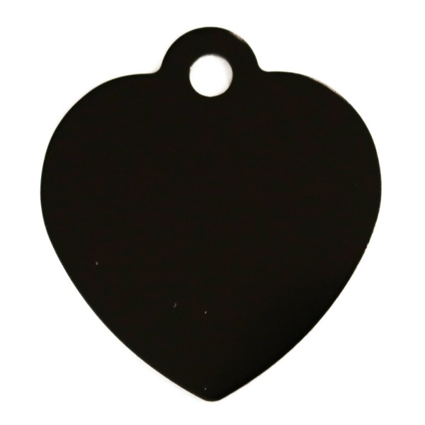 Aluminium Pet Tag Heart Shape with Hole Mount...