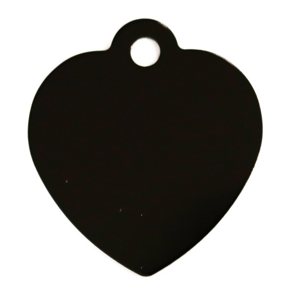 Aluminium Pet Tag Heart Shape with Hole Mount...