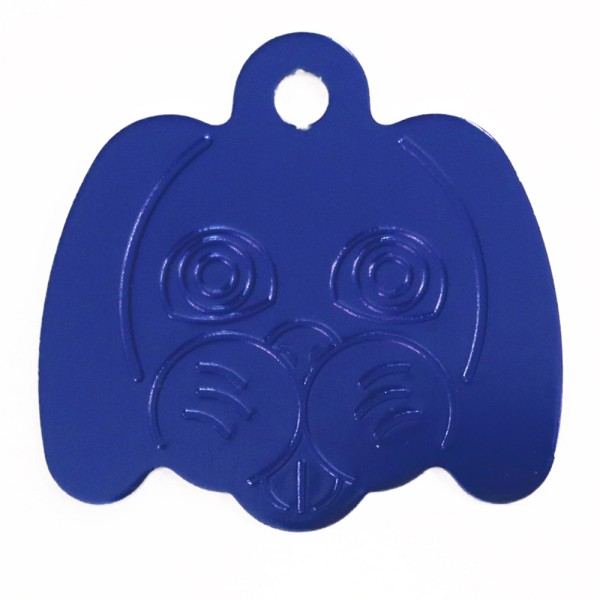 Aluminium Pet Tag Dog Face