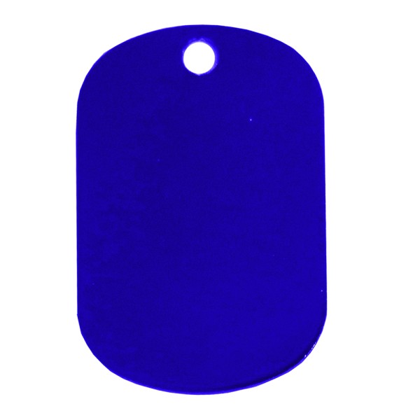 Aluminium ID Tags 50 x 28mm