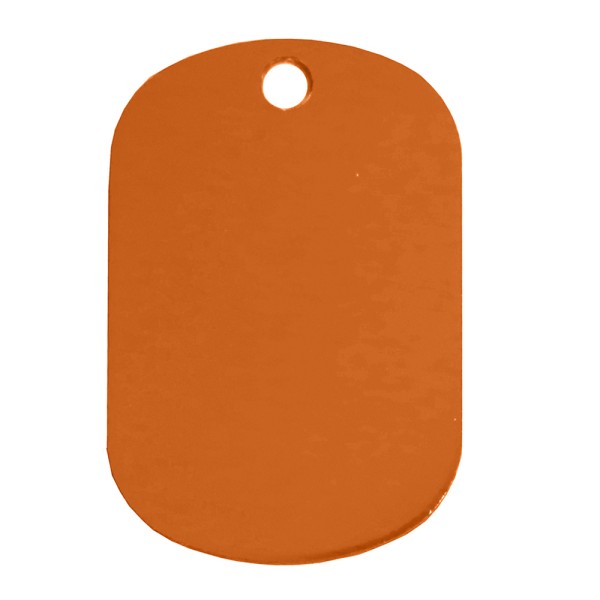 Aluminium ID Tags 50 x 28mm