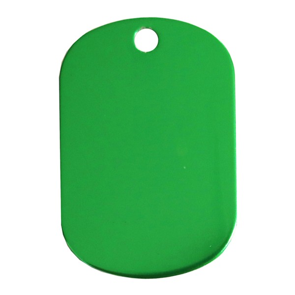 Aluminium ID Tags 50 x 28mm