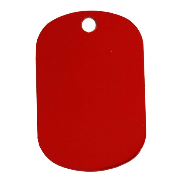 Aluminium ID Tags 50 x 28mm