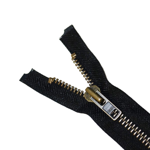 YKK Metal 5g Antique Brass Finish 2-way...