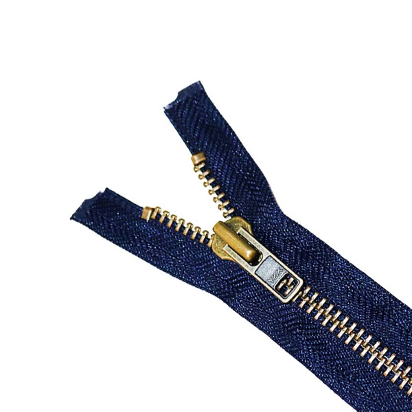 YKK Metal 5g Antique Brass Finish 2-way...