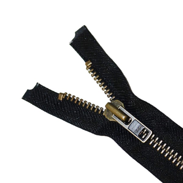 YKK Metal 8g Antique Brass Finish 2-way...