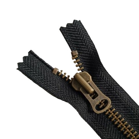 YKK Metal 10g Antique Brass Finish 2-way moveable top and...