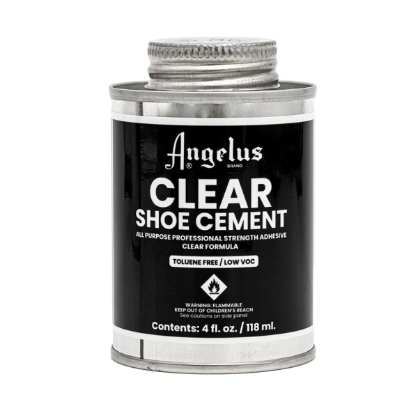Angelus Clear Shoe Cement 4 fl oz. Professional...