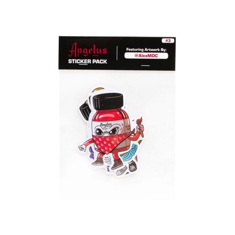 Angelus Products Sticker Pack #3 by Alex MDC (pack of 7...