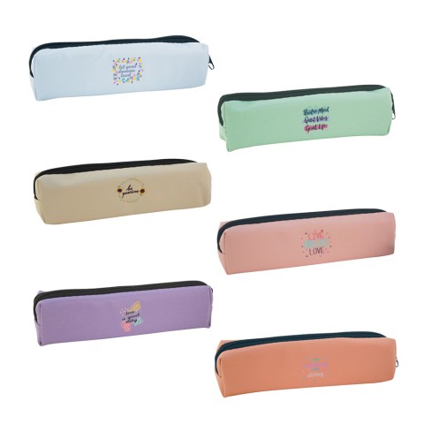 Spree Pencil Case in Pastel Colours
