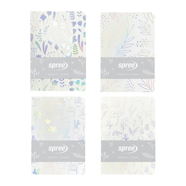 Spree Flexy Hologram Notebook 16.5 x 23.5cm...