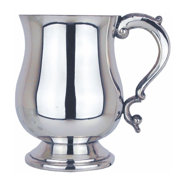 Georgian Style One Pint Pewter Tankard