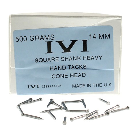 IVI Heavy Cone Head Tacks Square Shank