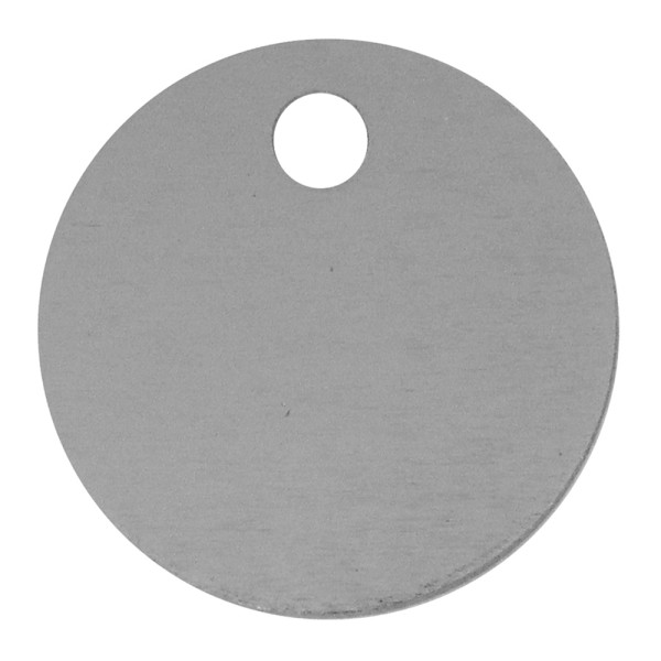 Aluminium Pet Tag Round Disc 40mm