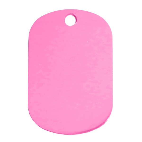 Aluminium ID Tags 50 x 28mm