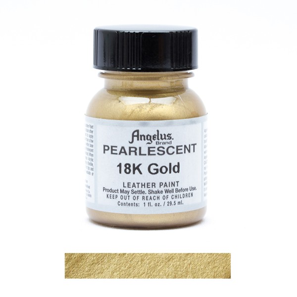 Angelus Pearlescent Acrylic Leather Paint Bottle