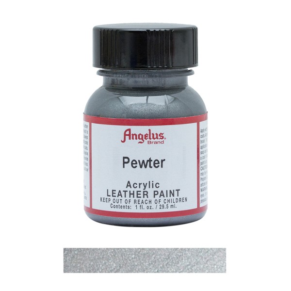 Angelus Metallic Acrylic Leather Paint Bottle