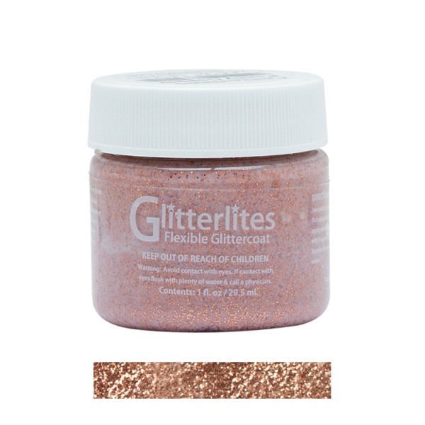 Angelus Glitterlites Acrylic Leather Paint