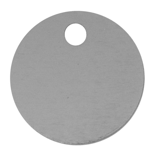 Aluminium Pet Tag Round Disc 30mm